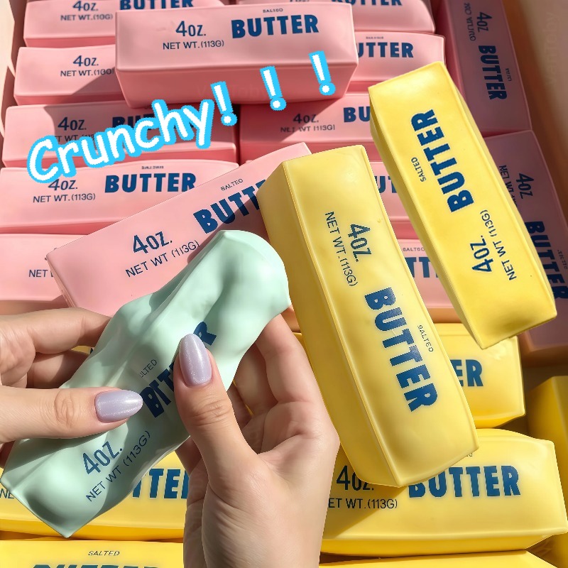 Lego Building Blocks - Crunchy Butter Stick Squishy Blind Box