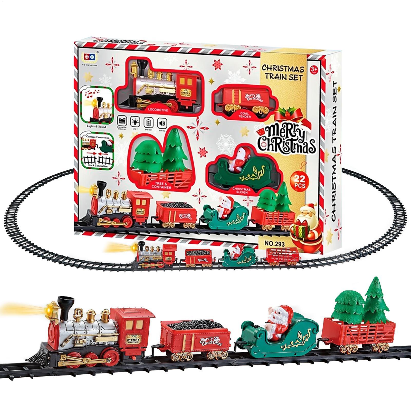 Christmas Train With Light And - Toy Train Track Set review and price