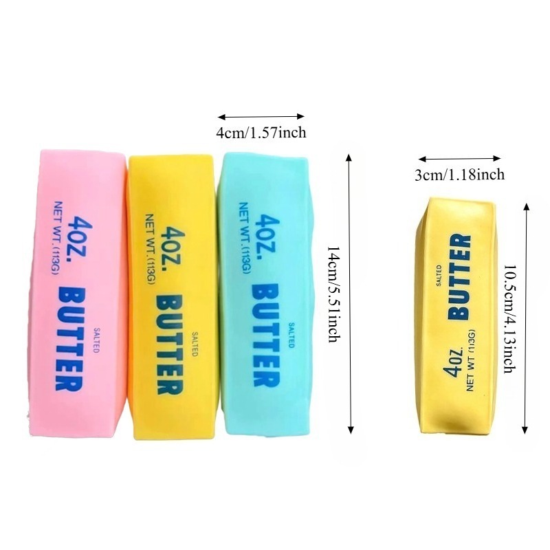 Crunchy Butter Stick Squishy B - Lego Building Blocks review and price
