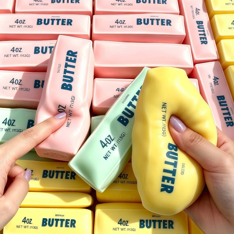 Crunchy Butter Stick Squishy B - Lego Building Blocks review and price