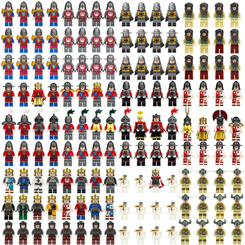 Ancient Roman medieval knights - Lego Building Blocks review and price