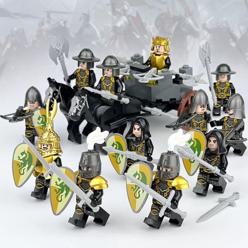 Ancient Roman medieval knights - Lego Building Blocks review and price