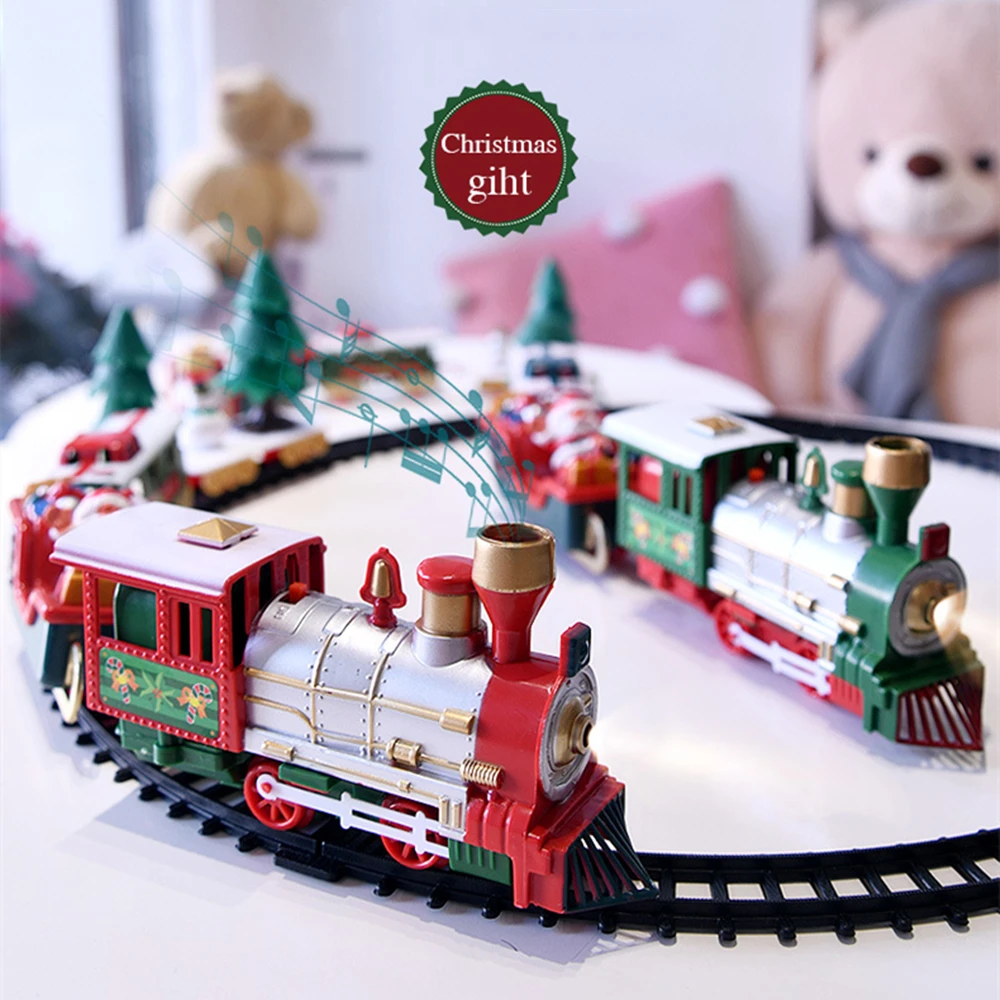 Christmas Train Set Festive Mi - Toy Train Track Set review and price