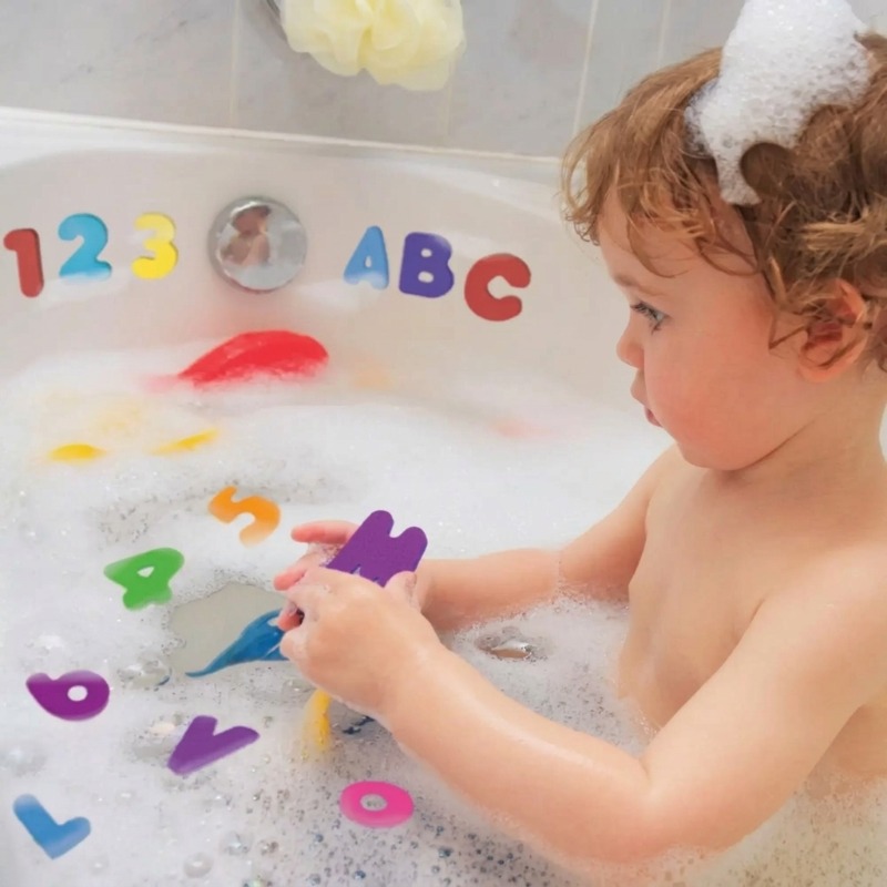 Floating Bath Toys for 1-3 Yea - Bath Letter Number Foam review and price