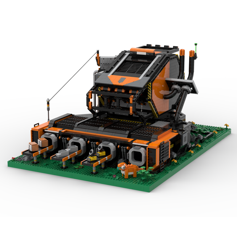 6035pcs MOC Satisfactory Manuf - Kids Toys Manufacturers review and price