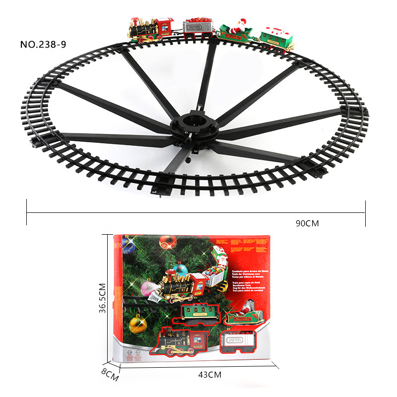 Electric Christmas Train Set M - Toy Train Track Set review and price