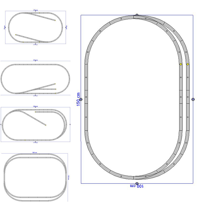 PIKO HO 1/87 Scale Track Set V - Toy Train Track Set review and price