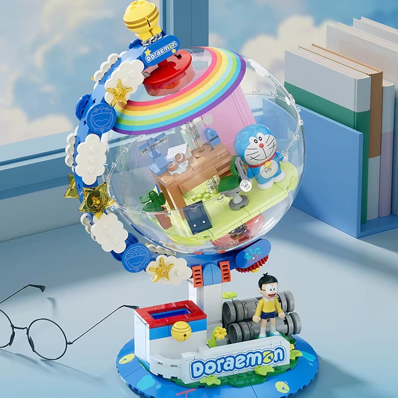 JAKI Doraemon Licensed Globe B - Lego Building Blocks review and price